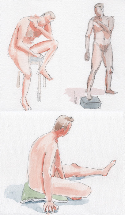 BD Life Drawing #95 #98 #99