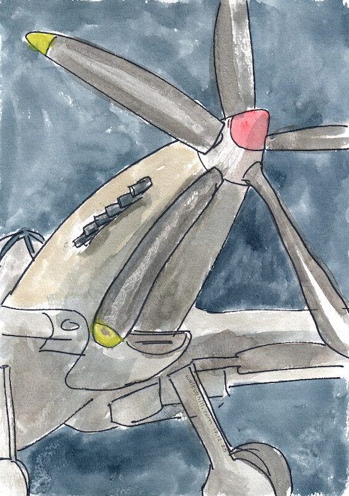 Single Propeller plane