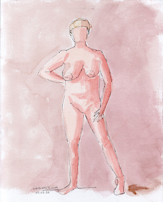 BD Life Drawing #136