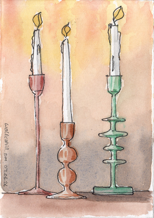 Three Candle Sticks